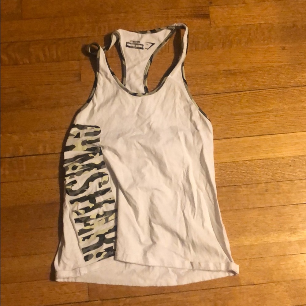 White and camo GymShark string 🔥🔥